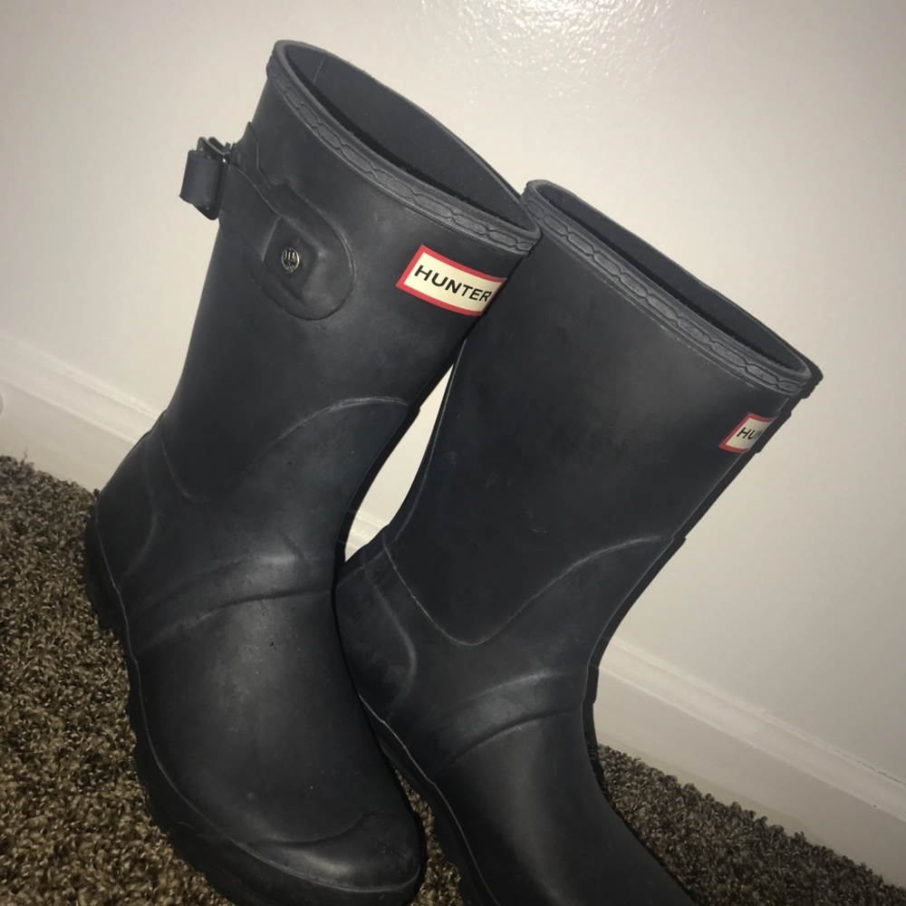 Mat gray Hunter Boots